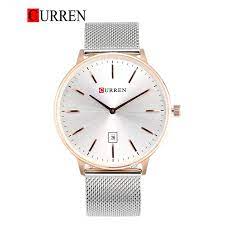 CURREN Original Brand Stainless Steel Band Wrist Watch For Men With Brand (Box & Bag)-8302