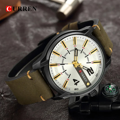CURREN Watches Leather-8306